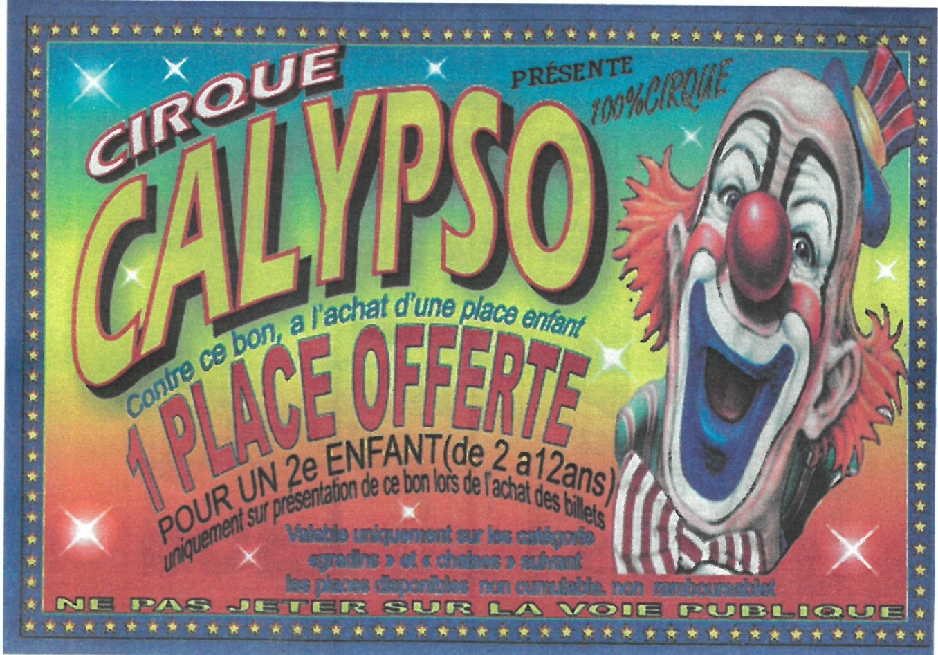 CIRQUE CALYPSO à POEY DE LESCAR